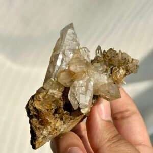 Himalayan Crystal Blossom Cluster with Mica Sparkle Matrix  15L
