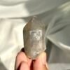 Himalayan Mini Single Crystal: Gray Hidden Mountain Pattern with Rainbow Sheen  13D