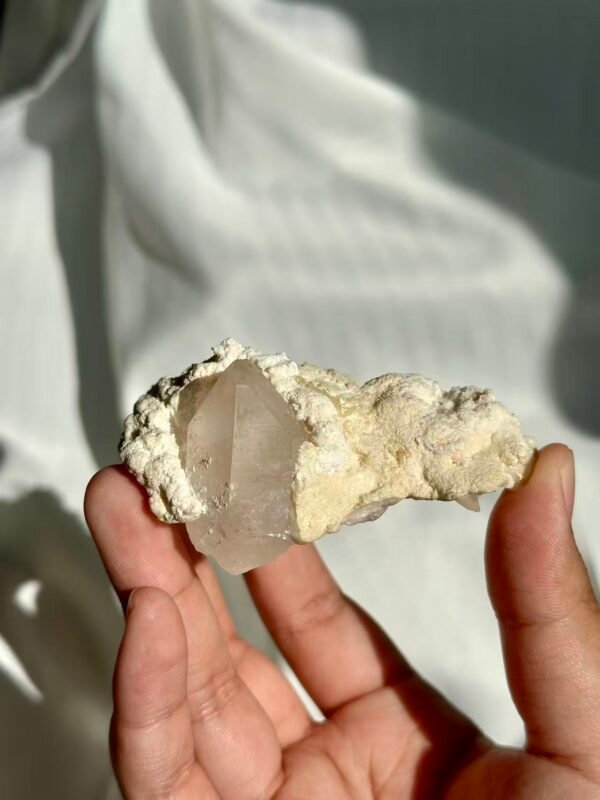 Clouds feldstone Himalayan crystal cluster  10M