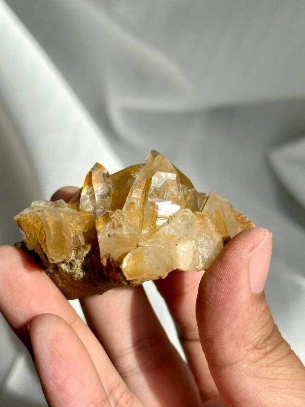 Translucent Small Nepalese Himalayan Crystal Cluster 12I
