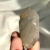 Himalayan Mini Single Crystal: Gray Hidden Mountain Pattern with Rainbow Sheen  13D