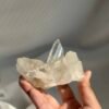 Special-Marked White Transparent Lemurian Crystal | Natural Unique Impressions  14A
