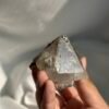Himalayan Crystal: Symbiosis of Silver-Gray Limonite & Muscovite with Unique Veins  14D