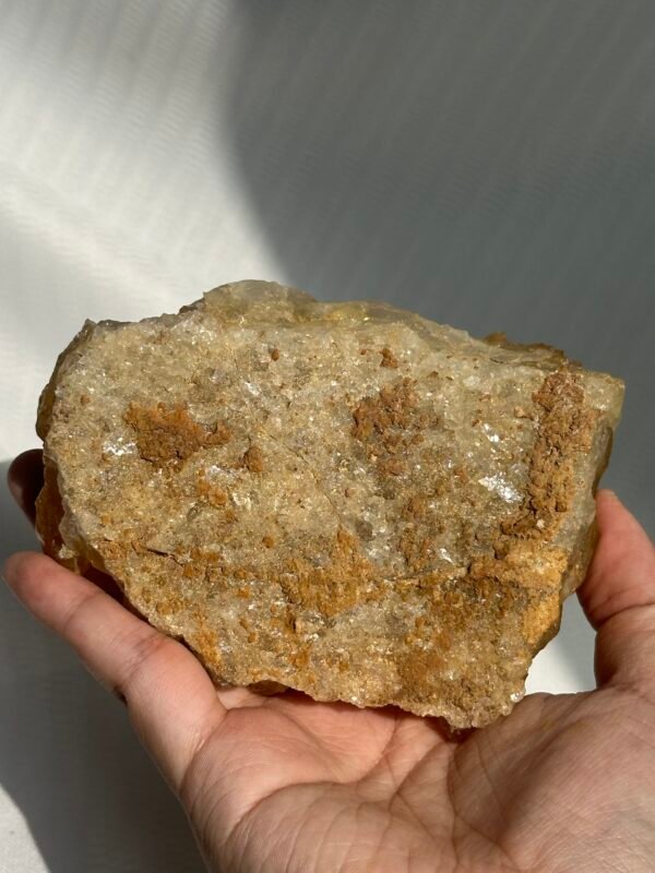 Golden Himalayan crystal cluster  09C