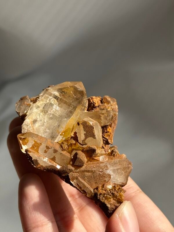 Rhodochrosite Brownish-Red Himalayan Crystal Cluster 13G