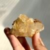 Champagne-Hued Himalayan Crystal Cluster with Siderite Intergrowth  15J