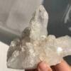 Fine-Sparkle Small Crystal Flower White Himalayan Crystal Cluster 16E