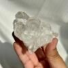 Himalayan white stitched crystal  09J