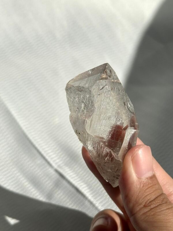 White Transparent Small Himalayan Single Crystal  11I
