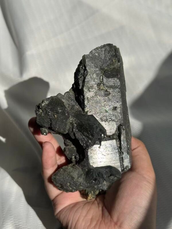 Indian Green Phantom Himalayan Crystal Large Ornament  11K