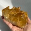 Golden Himalayan crystal cluster  09C