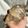 Himalayan Flat Crystal: Large Sutures, Transparent Circuit Board Patterns  13E