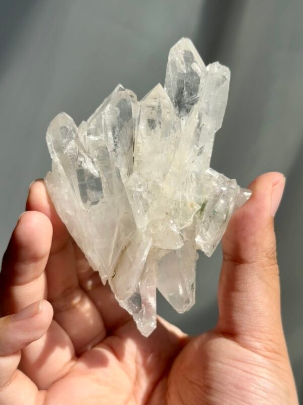 Clear Himalayan Interference Pattern Quartz  11A