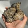 Black and gray Himalayan crystal cluster  09D