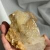Himalayan Crystal Cluster with Special Desert Rainbow Mineral Epitaxial Coating  11L