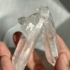 Twin White Transparent Himalayan Crystal  11M