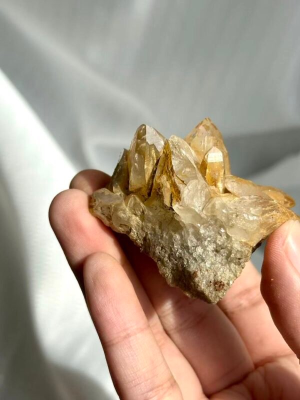 Translucent Small Nepalese Himalayan Crystal Cluster 12I