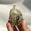 Himalayan Twin-Terminated Crystal with Enclosed Silver-Green Mica & Rutile   14J