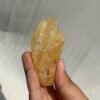 Gold geometric shape Himalayan crystal  10C