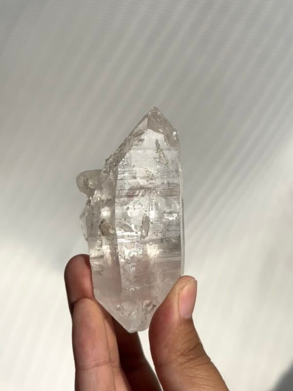 White and fat Himalayan double-pointed hand grip   10J