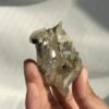 Himalayan Twin-Terminated Crystal with Enclosed Silver-Green Mica & Rutile   14J