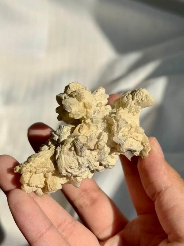 Himalayan Mineral Cluster with White Feldspar & Silver Mica Symbiosis 16C