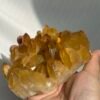 Golden Himalayan crystal cluster  09C