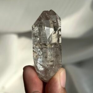 Double-Terminated Himalayan Mini Single Crystal with Unique Nirvana Markings  15O