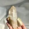 Himalayan Crystal with White Square Feldspar Symbiosis  13I