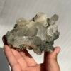 Himalayan green mudstone calcite crystal symbiotic cluster 10B