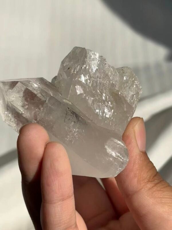 Himalayan Fine-Flash Crystal Cluster - Translucent & Multi-Grown 16D