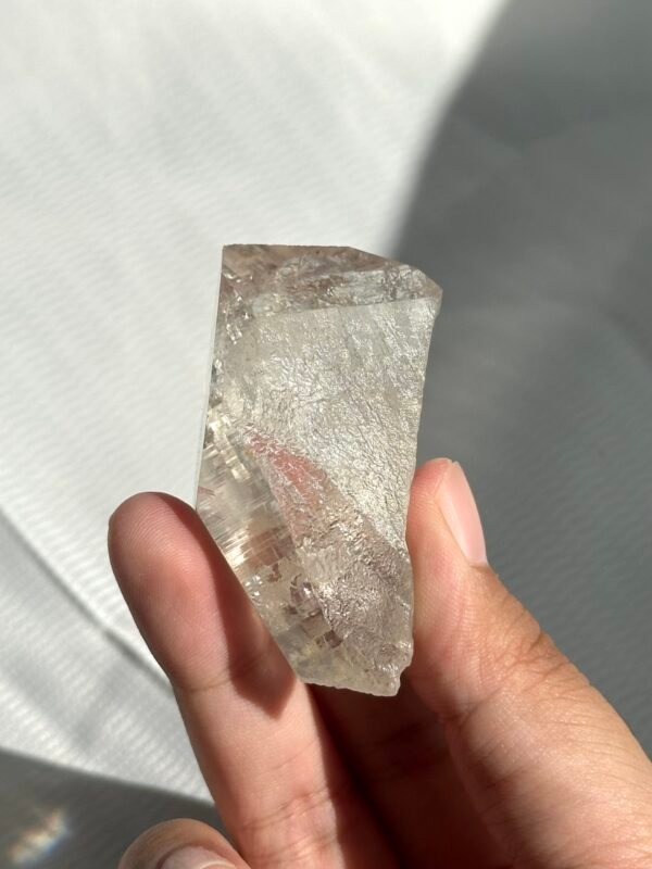 White Transparent Small Himalayan Single Crystal  11I