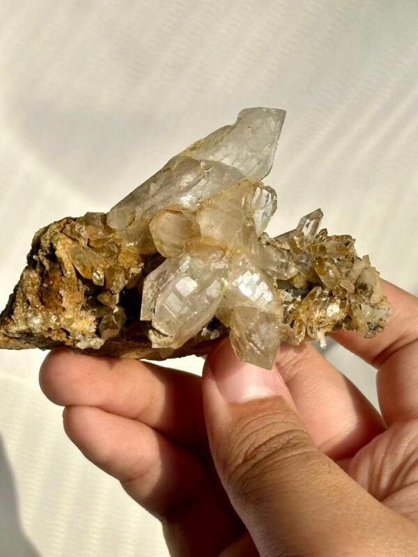 Himalayan Crystal Blossom Cluster with Mica Sparkle Matrix  15L