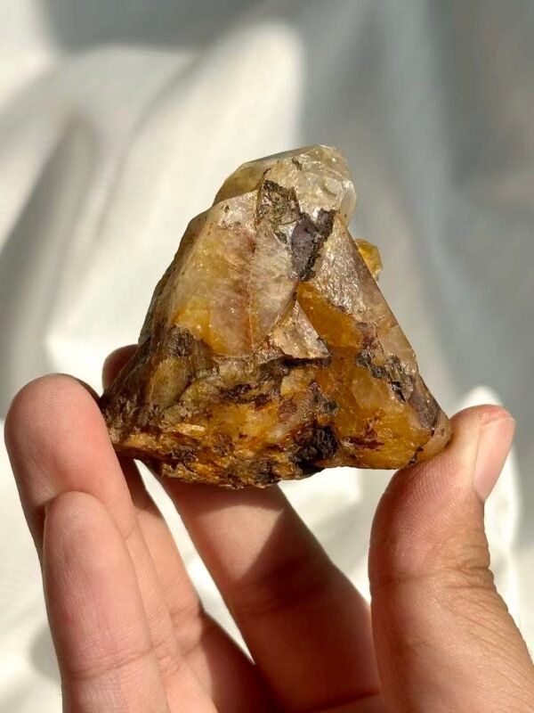 Tibetan Himalayan Iron Ore Symbiotic Crystal  14F