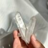 Twin White Transparent Himalayan Crystal  11M