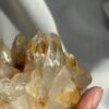 Translucent Nepalese Himalayan Crystal Cluster with Nirvana Top  12E