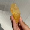 Gold geometric shape Himalayan crystal  10C