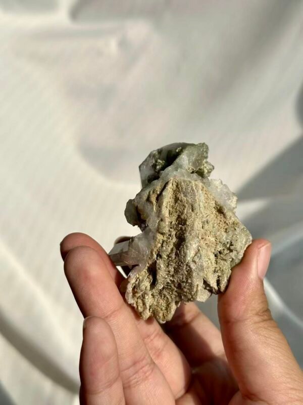 Himalayan Mini Crystal Cluster with Green Phantom Interspersion  15K