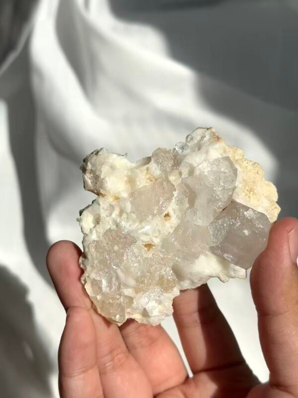 Clouds feldstone Himalayan crystal cluster  10M