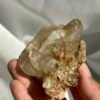 Tibetan Himalayan Crystal with Calcite Symbiosis  11N