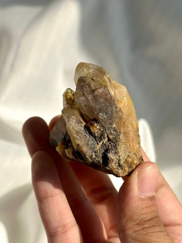 Tibetan Himalayan Iron Ore Symbiotic Crystal  14F