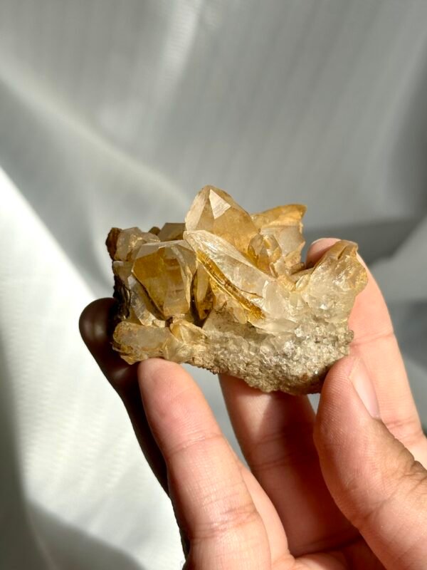 Translucent Small Nepalese Himalayan Crystal Cluster 12I