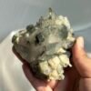 Green Phantom-Calcite Intergrown Himalayan Crystal Cluster  15D