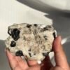 Himalayan Silver Mica, Feldspar & Black Tourmaline Crystal Cluster  16J