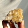 Champagne-Hued Himalayan Crystal Cluster with Siderite Intergrowth  15J