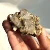 Twin-Cone Himalayan  Crystal Cluster with Calcite Intergrowth  15I
