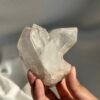 Himalayan Crystal with Multi-Crystal Formation & White Snow-Mist Interior  14B