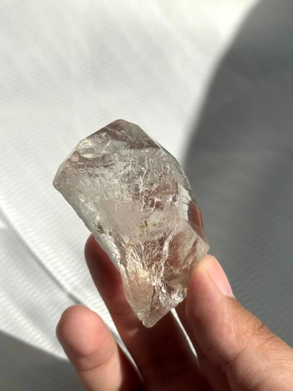 White Transparent Small Himalayan Single Crystal  11I