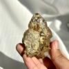 Tea-Brown Himalayan Polysynthetic Crystal with Symbiotic Siderite and Rutile  A03