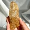 Golden Mineral-Skinned Himalayan Handheld Crystal 12K